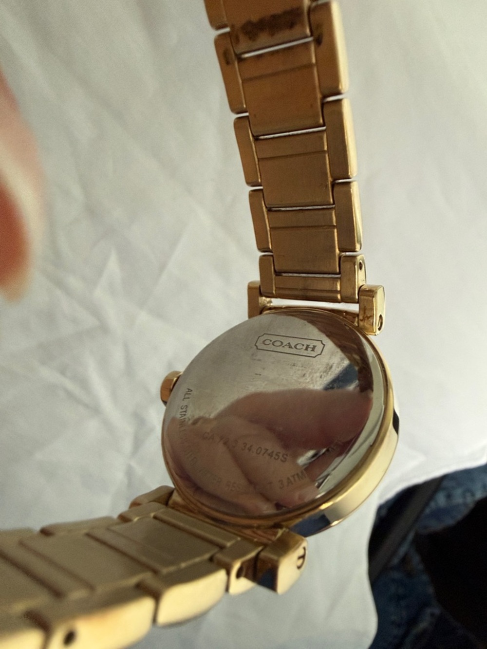 Coach Gold-Tone Women's Watch - Picture 6 of 6